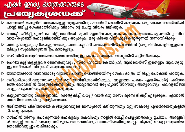 air india travellers